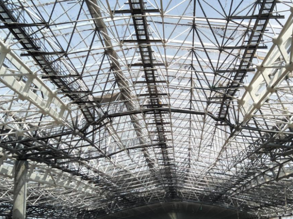 海门收费站网架