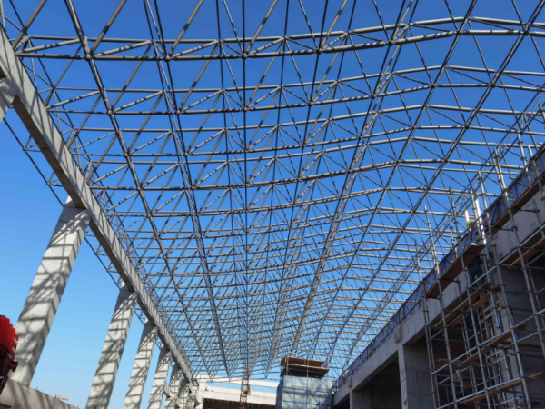海门网架加工工艺如何保证质量?