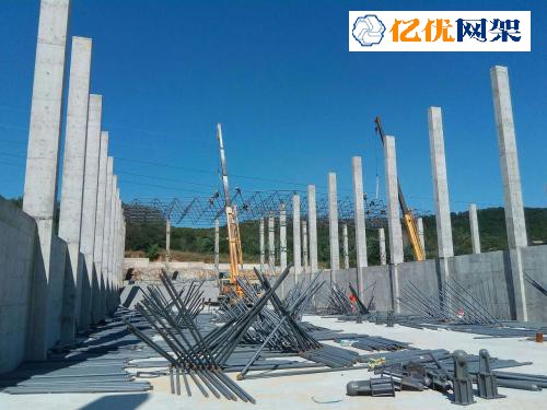 海门料棚网架设计