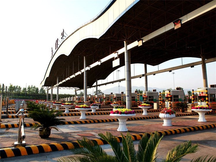 海门收费站网架